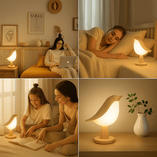 BirdZen – Lampada da notte rilassante
